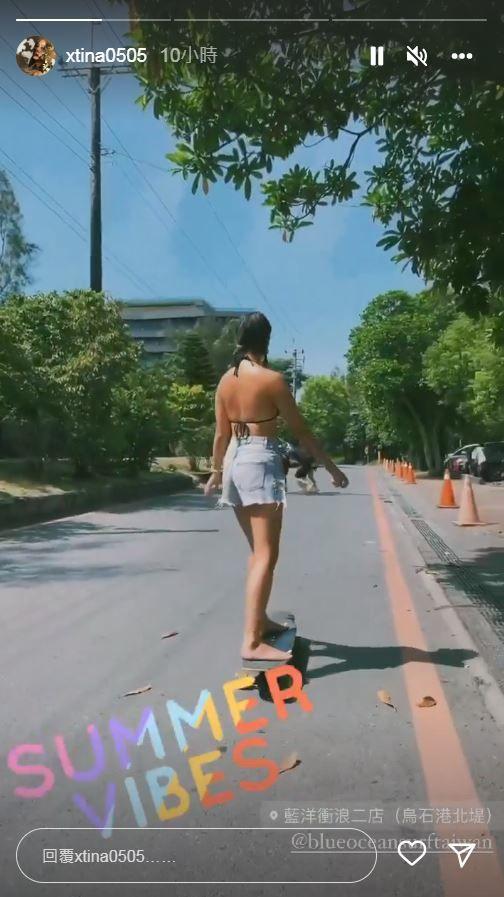 莫允雯穿比基尼上街!「只有一条线」背影辣翻…曝湿身美照