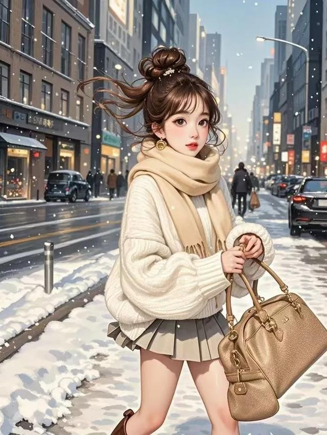 境随心动句子,都市丽人女生微信头像背景壁纸