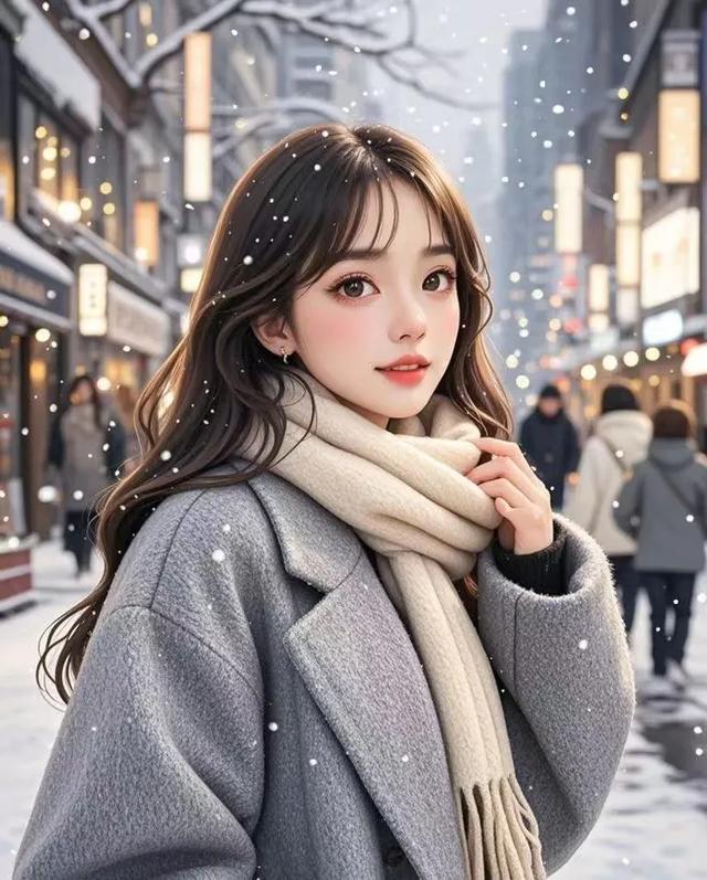 境随心动句子,都市丽人女生微信头像背景壁纸