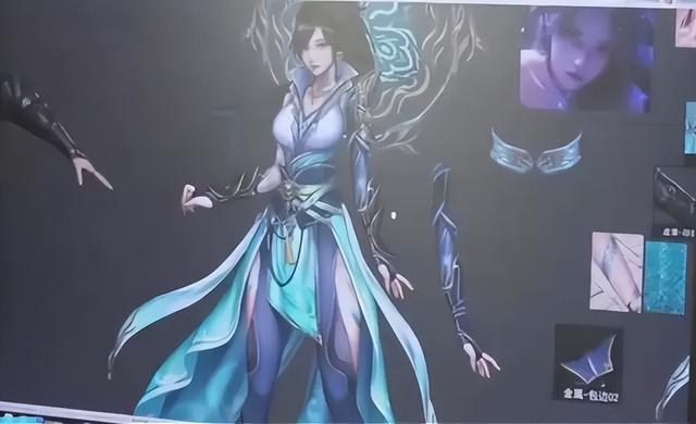 斗破公布两大建模,青鳞成微胖美人,肉腿抢眼,摘星老鬼颜值高