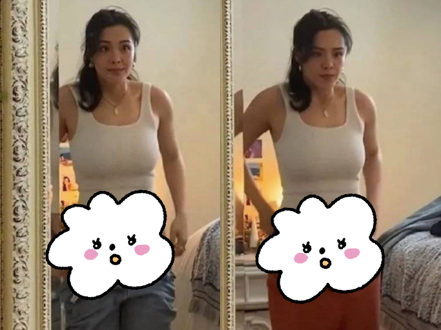 钟丽缇长女穿比基尼秀丰满身材,写真小腹圆滚滚,满脸雀斑不p图