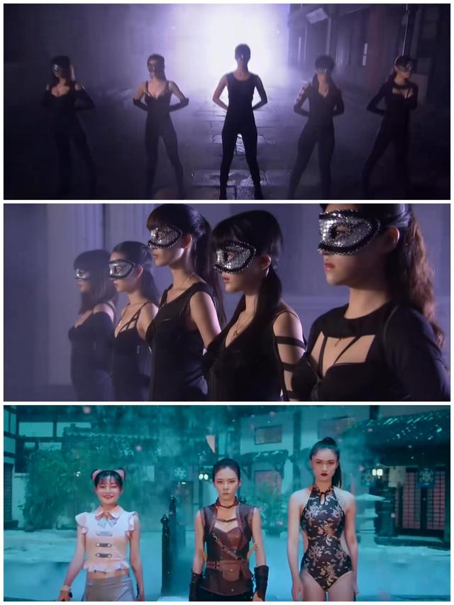 妲己穿着连裤袜,孙尚香穿情趣丝袜,现在的导演越来越会拍了