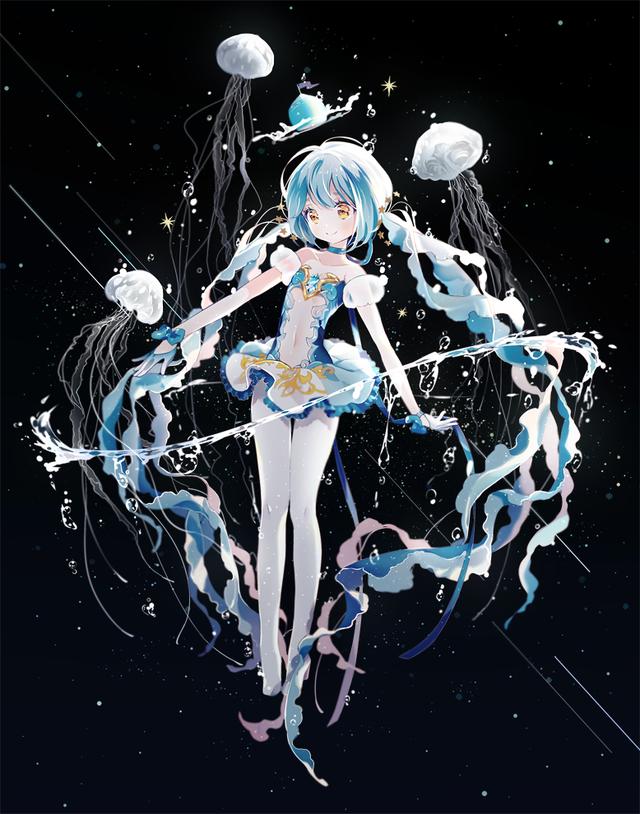 初音大战水母触手