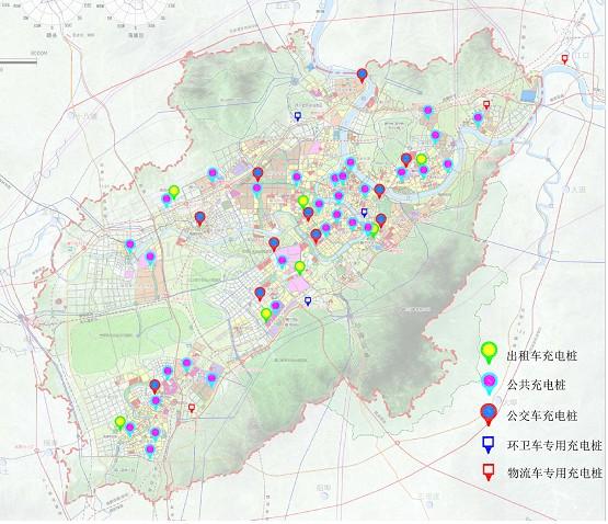 新增15495个充电桩!赣州各县(市、区)电动汽车充电设施布局图出炉