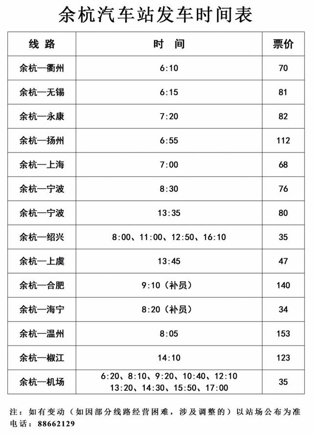 余杭春运出行指南新鲜出炉啦!快来看
