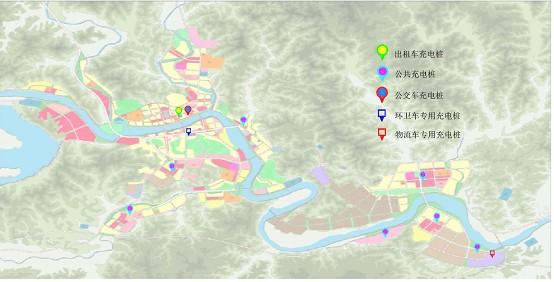 新增15495个充电桩!赣州各县(市、区)电动汽车充电设施布局图出炉