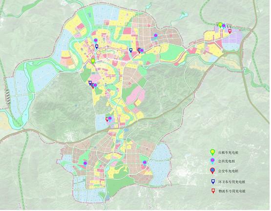 新增15495个充电桩!赣州各县(市、区)电动汽车充电设施布局图出炉